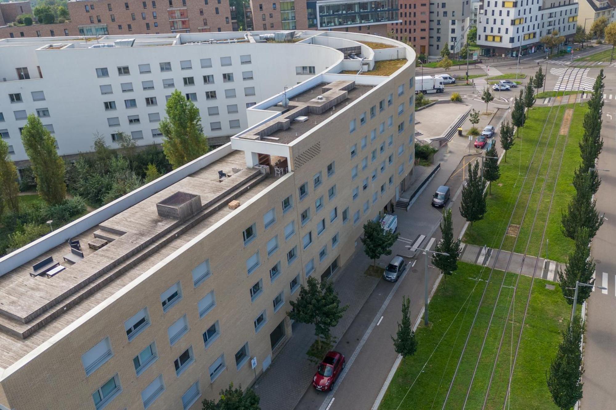 Nemea Appart Hotel Elypseo Strasbourg Port Exterior foto