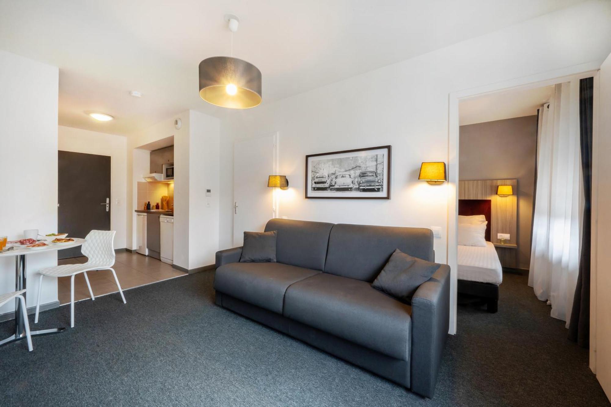 Nemea Appart Hotel Elypseo Strasbourg Port Exterior foto